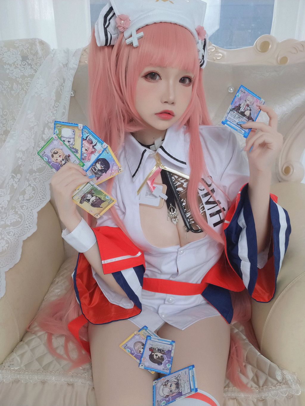 Coser@雪晴Astra (雪晴嘟嘟) Vol.025: Azur Lane (31 photos)